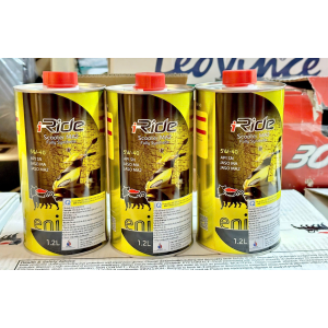 Lon 1.2L] Nhớt Xe Vespa Eni I-Ride Scooter MA2 5W40 Fully Synthetic ( Tổng Hợp Toàn Phần )
